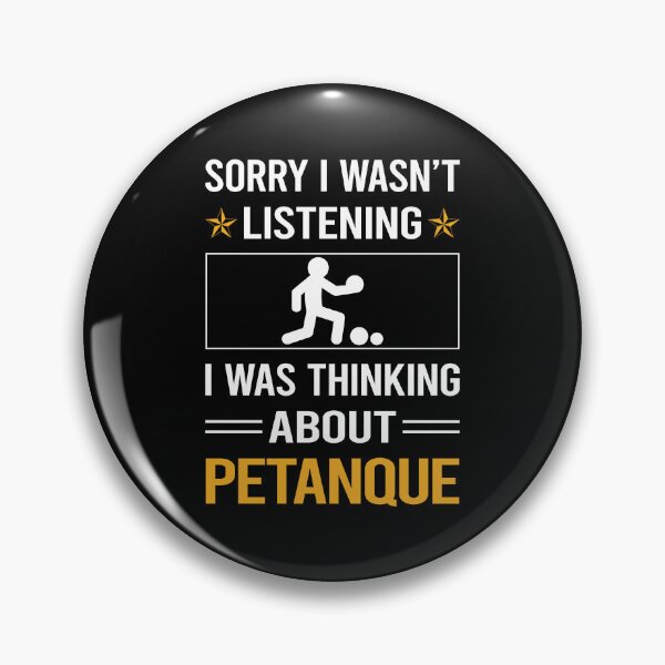 Item preview, Funny Listening Petanque designed and sold by fatherbarliman.