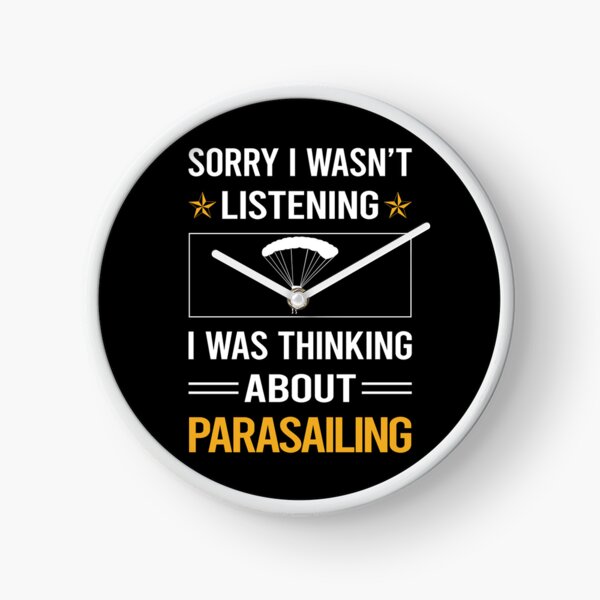Item preview, Funny Listening Parasailing Parascending Parakiting designed and sold by fatherbarliman.
