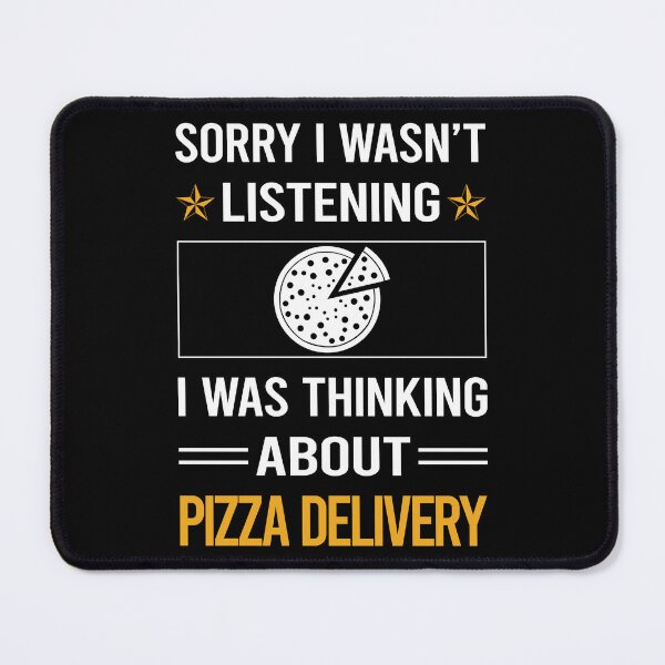 Item preview, Funny Listening Pizza Delivery designed and sold by fatherbarliman.