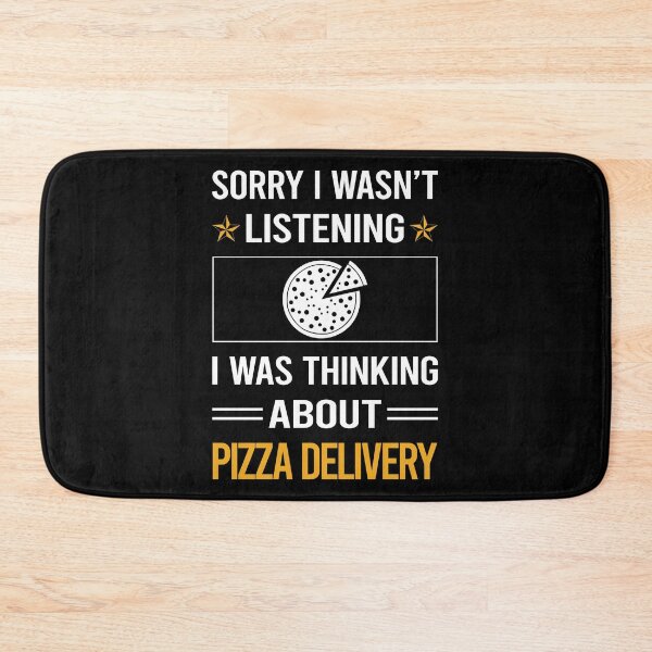 Item preview, Funny Listening Pizza Delivery designed and sold by fatherbarliman.