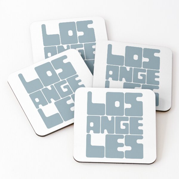 Item preview, Los Angeles - Tourmaline Blue designed and sold by boxedspaper.