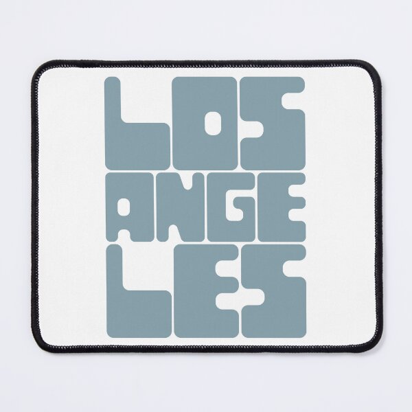 Item preview, Los Angeles - Tourmaline Blue designed and sold by boxedspaper.