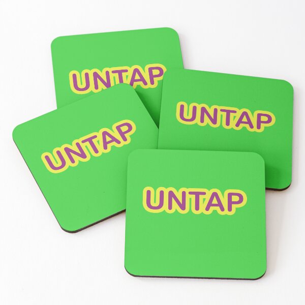 Item preview, Untap Upkeep Draw on Lime Green designed and sold by Katedesignz.