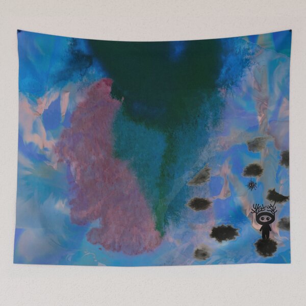 Item preview, blue space designed and sold by Marianna Tankelevich.