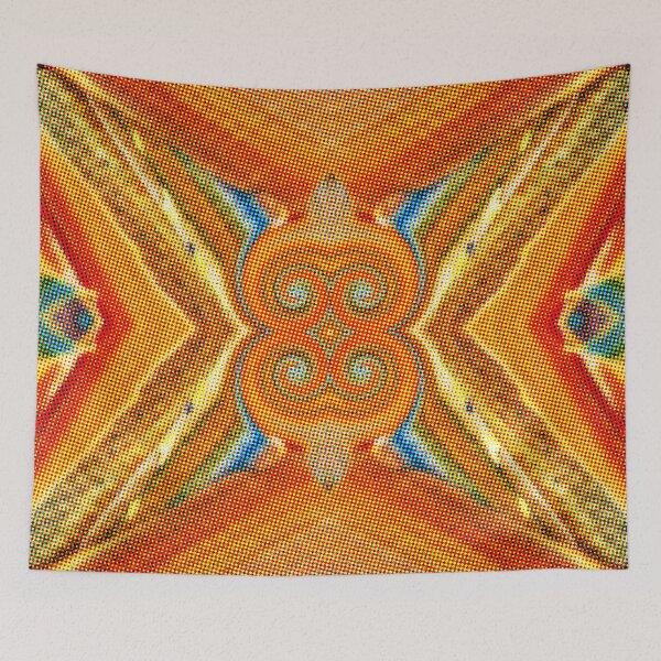 Item preview, FUNNY RICH AND EARTHY ABSTRACT GEOMETRIC PATTERN WITH DOTS - INTENSE FEELING COLLECTION(2) designed and sold by Ralek.