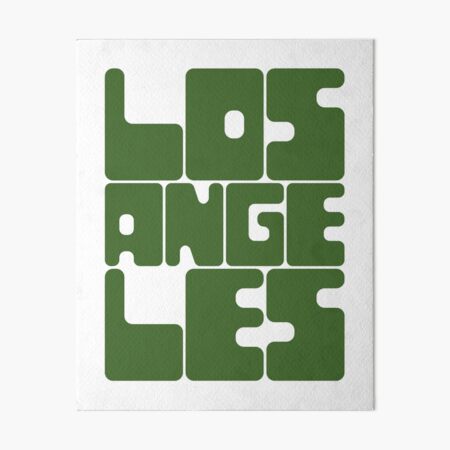 Item preview, Los Angeles - Treetop Green designed and sold by boxedspaper.