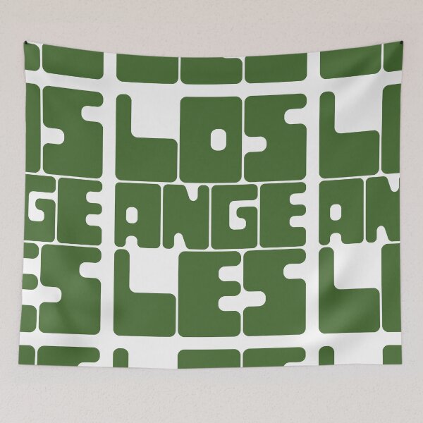 Item preview, Los Angeles - Treetop Green designed and sold by boxedspaper.