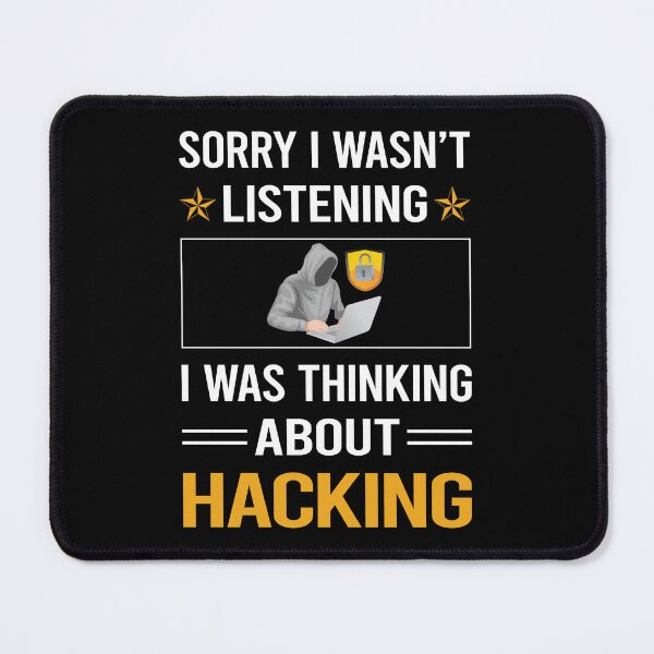 Item preview, Funny Listening Hacking Hack Hacker designed and sold by jiggleterrified.
