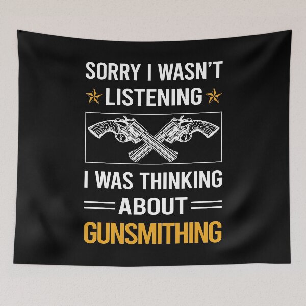 Item preview, Funny Listening Gunsmithing Gunsmith designed and sold by jiggleterrified.