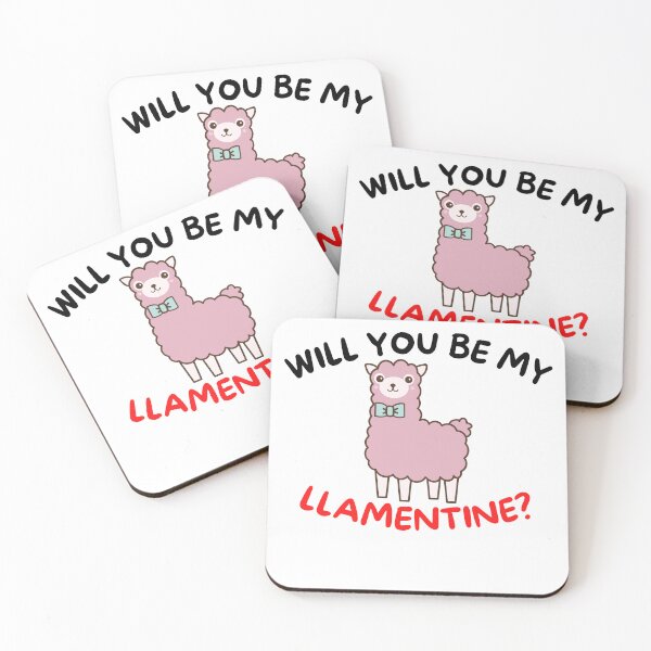 Item preview, will you be my llamentine designed and sold by Artpawsy.
