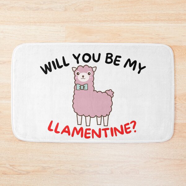 Item preview, will you be my llamentine designed and sold by Artpawsy.