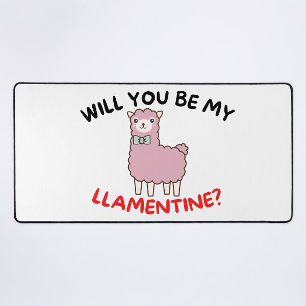 Item preview, will you be my llamentine designed and sold by Artpawsy.