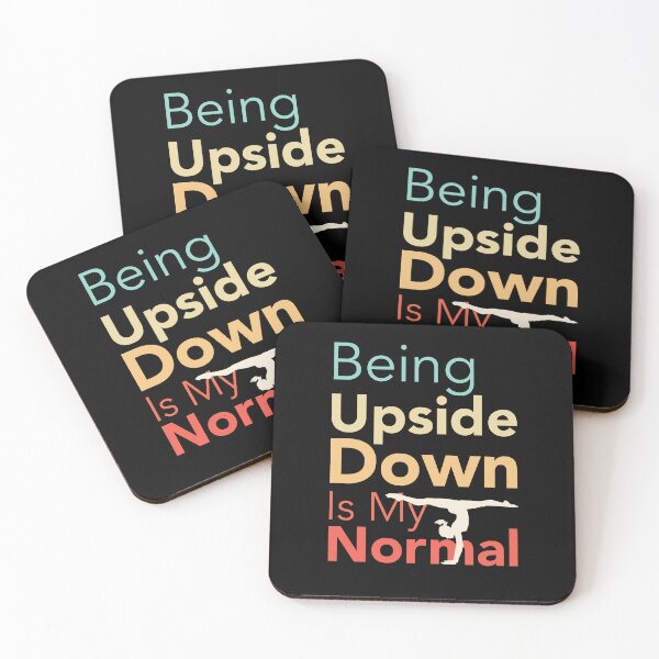 Item preview, Being Upside Down Is My Normal - Funny Acrobatic Gymnastics  designed and sold by NawalMagdy.
