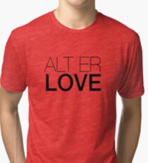 Camiseta de tejido mixto Alt Er Love Skam {FULL}