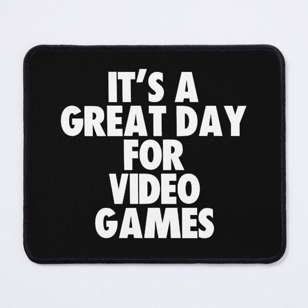 Item preview, It's a Great Day for Video Games designed and sold by kindxinn.
