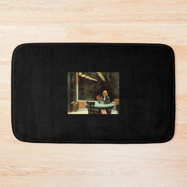 Item preview, AMERICAN ARTIST. Edward Hopper. Automat. 1927. Jigsaw Puzzle designed and sold by LauraAnnSlough.