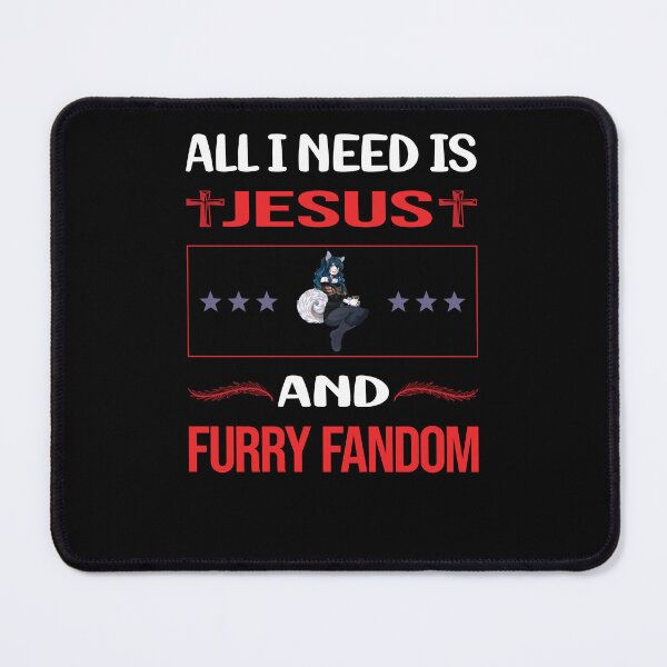 Artikelvorschau, Lustiger Jesus Furry Fandom Furrie Fursona Fursuit Anthropomorphic Anthro entworfen und verkauft von DougPoulos.
