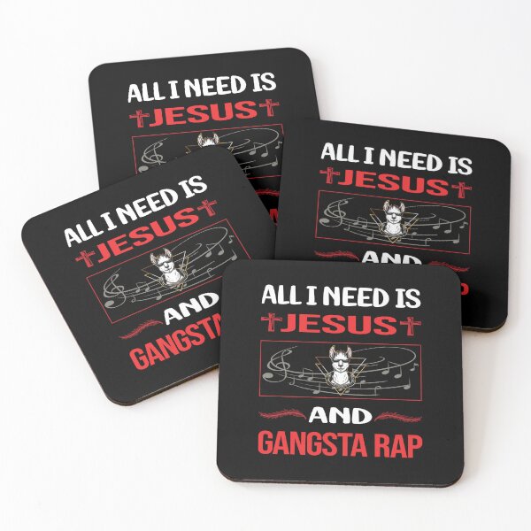 Item preview, Funny Jesus Gangsta Rap Rapping Rapper designed and sold by DougPoulos.