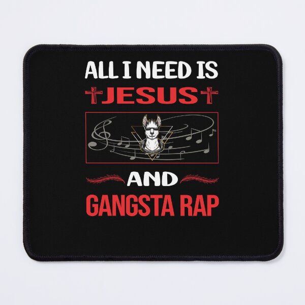 Item preview, Funny Jesus Gangsta Rap Rapping Rapper designed and sold by DougPoulos.