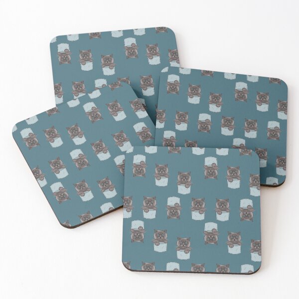 Item preview, Cats in pocket, pattern designed and sold by AvotArt.