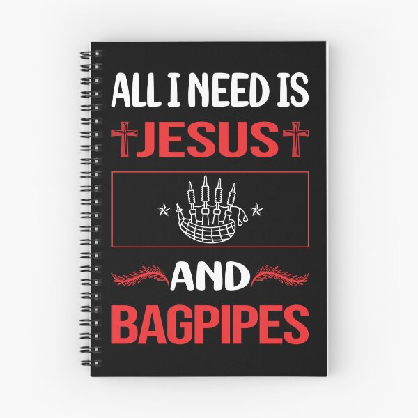 Item preview, Funny Jesus Bagpipe Bagpipes Bagpiper designed and sold by FifineCroteau.