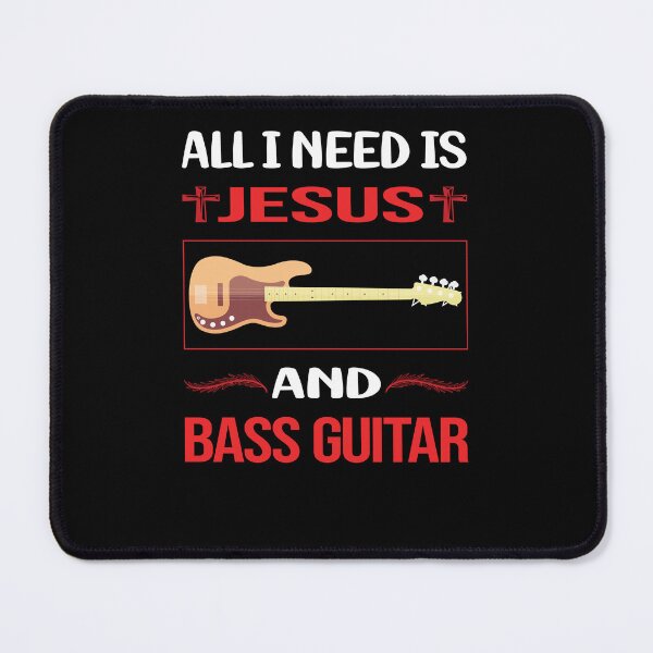 Item preview, Funny Jesus Bass Guitar designed and sold by FifineCroteau.