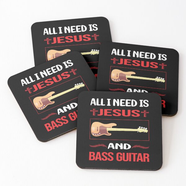 Item preview, Funny Jesus Bass Guitar designed and sold by FifineCroteau.