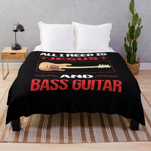 Item preview, Funny Jesus Bass Guitar designed and sold by FifineCroteau.