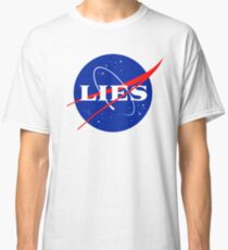 NASA LIES LOGO Classic T-Shirt
