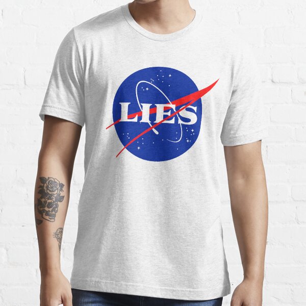NASA LIES LOGO Essential T-Shirt