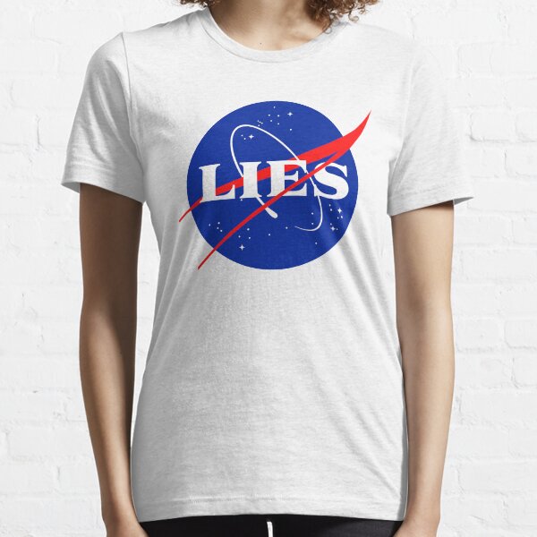 NASA LIES LOGO Essential T-Shirt