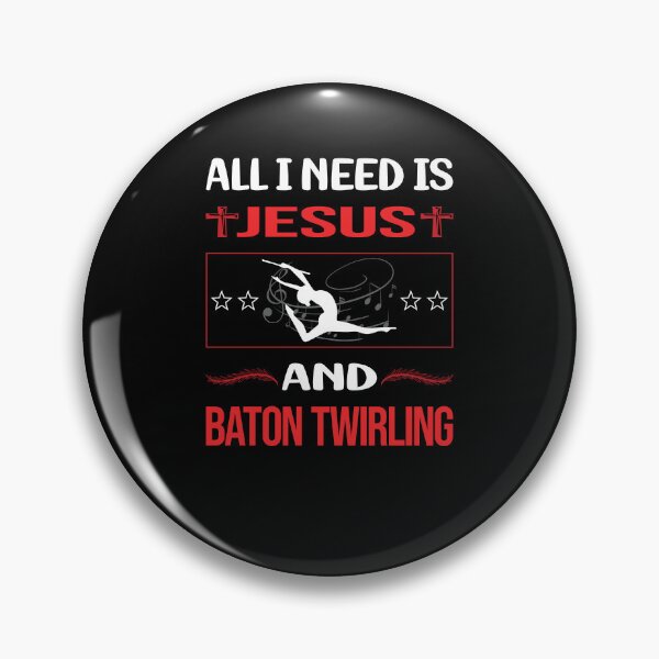 Item preview, Funny Jesus Baton Twirling Twirl Twirler designed and sold by FifineCroteau.