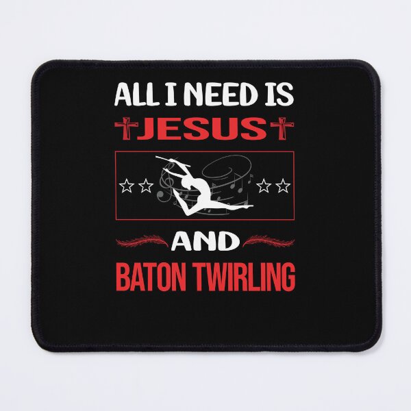 Item preview, Funny Jesus Baton Twirling Twirl Twirler designed and sold by FifineCroteau.