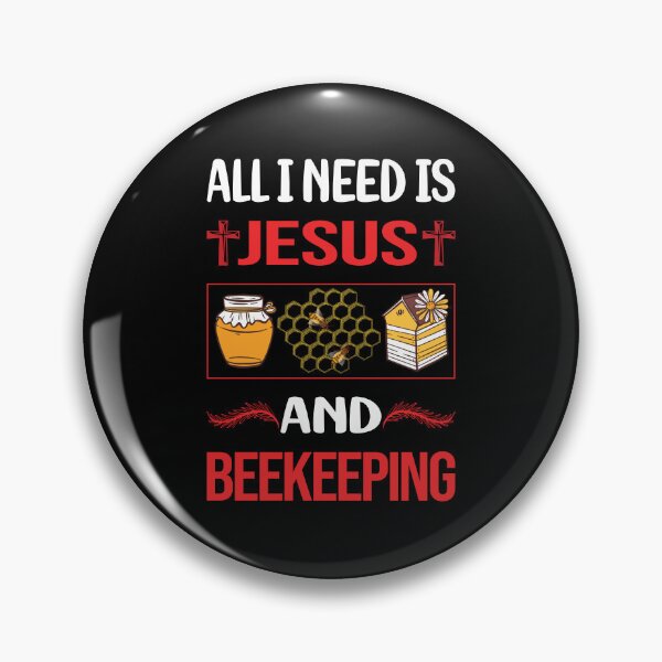 Aperçu de l'œuvre Drôle Jésus Apiculture Apiculteur Apiculture créée et vendue par FifineCroteau.