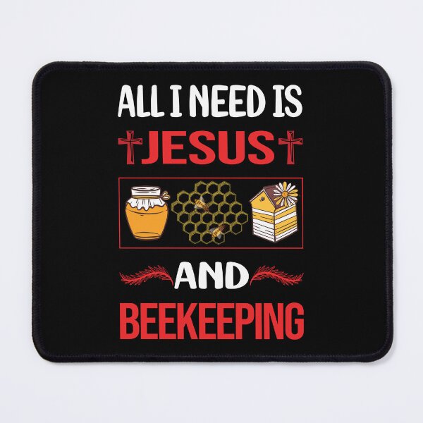 Item preview, Funny Jesus Beekeeping Beekeeper Apiculture designed and sold by FifineCroteau.