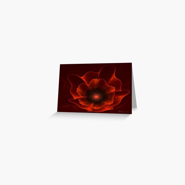 Apo Oriental Poppy Greeting Card