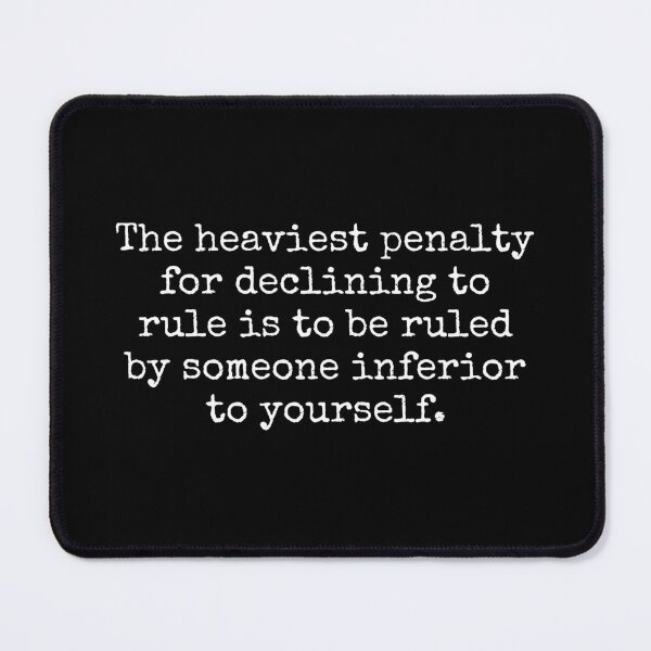 Item preview, Plato Quote designed and sold by The-Quote-House.