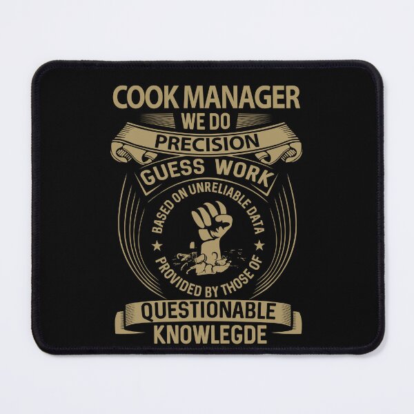 Item preview, Cook Manager T Shirt - We Do Precision Job Gift Item Tee designed and sold by smueller39.
