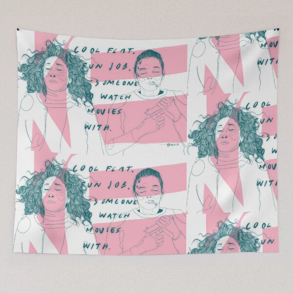 Item preview, Someone To Watch Movies With - KE - Killing Eve - Villanelle designed and sold by annijyn.