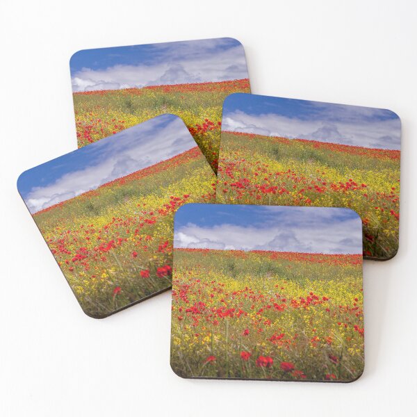Item preview, Poppy Field, Summer, Yorkshire Wolds designed and sold by MichaelBShannon.