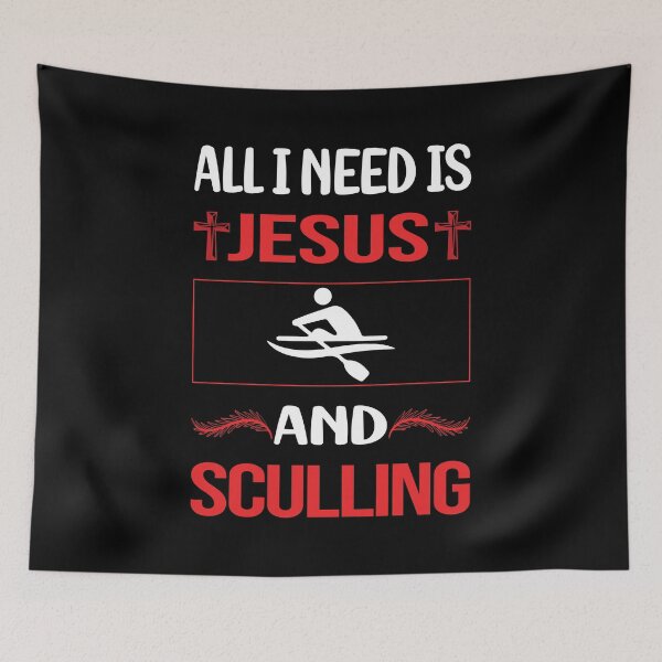 Item preview, Funny Jesus Sculling designed and sold by SunnyShop123.