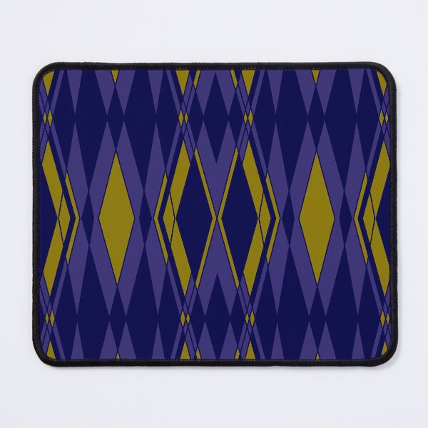 Aperçu de l'œuvre Texture géométrique bleu jaune violet créée et vendue par HiTheejay.