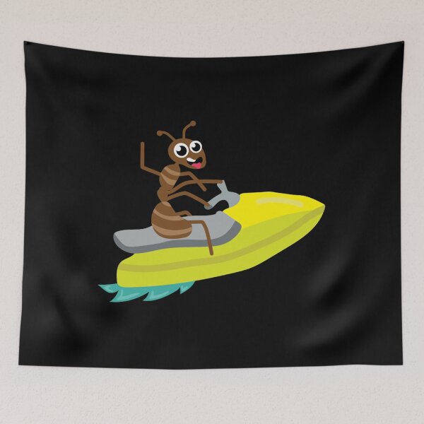 Item preview, Ant Riding A Sea Doo Classic 2 designed and sold by LauraAnnSlough.