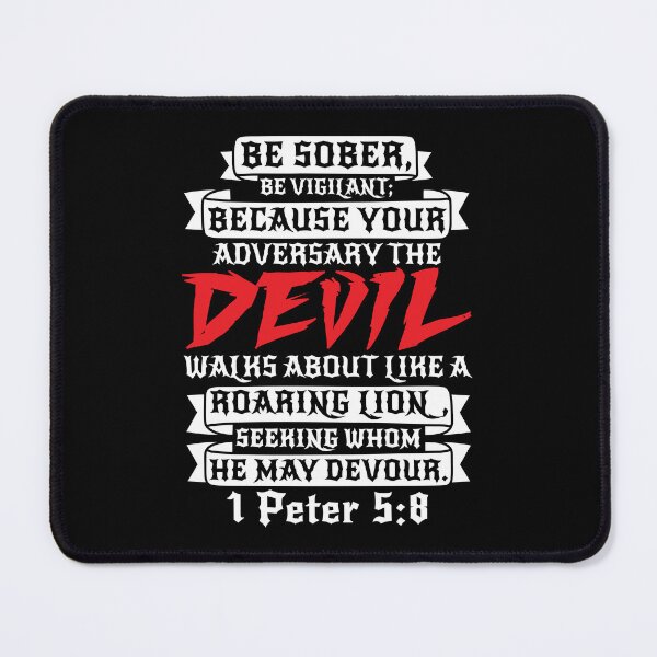 Item preview, 1 Peter 5:8 Be Sober Be Vigilant designed and sold by plushism.