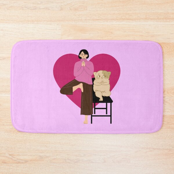 Item preview, All I Need Is Love And Yoga And A Cat designed and sold by g v.