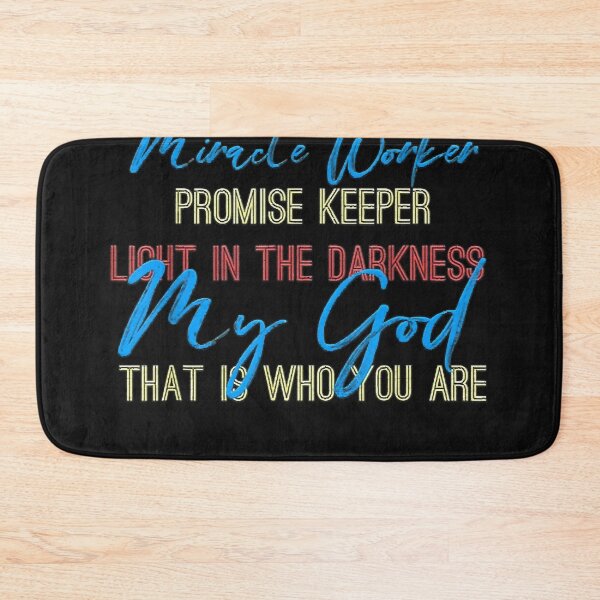 Item preview, Waymaker Miracle Worker, light in this world John 316 designed and sold by Uricevergne.