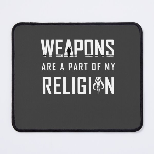 Item preview, Weapons are a part of my Religion designed and sold by Uricevergne.