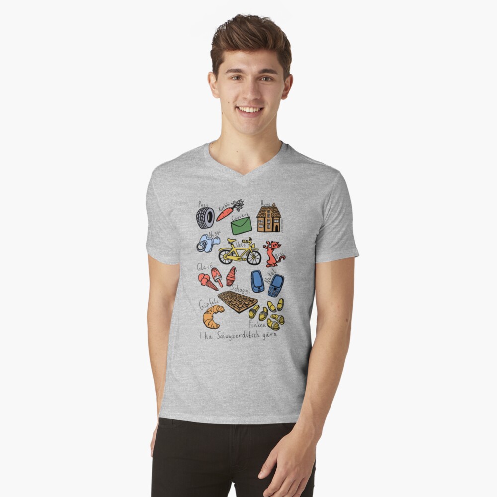 Item preview, V-Neck T-Shirt designed and sold by SandraEichner.