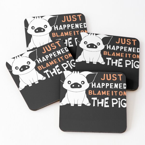 Item preview, Whatever Just Happened Blame It on the Pig designed and sold by Uricevergne.