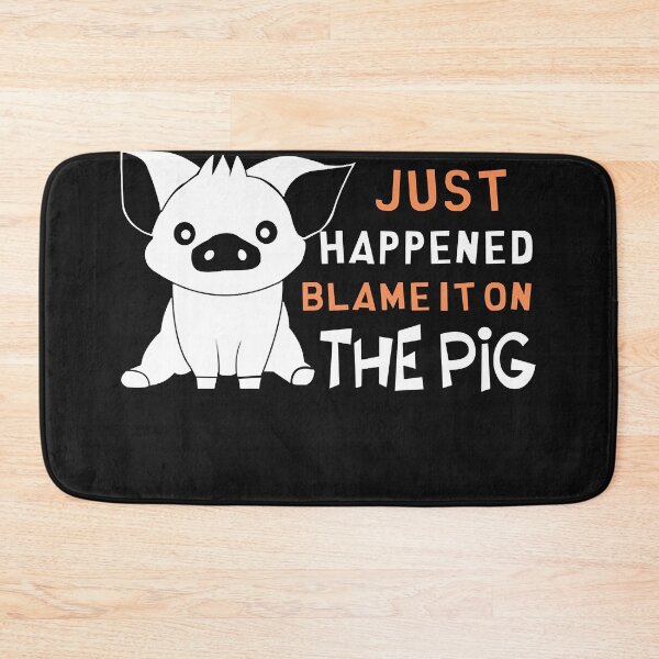 Item preview, Whatever Just Happened Blame It on the Pig designed and sold by Uricevergne.